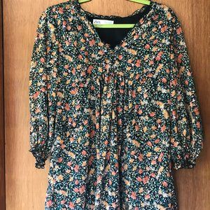 Zara Floral Mini Dress